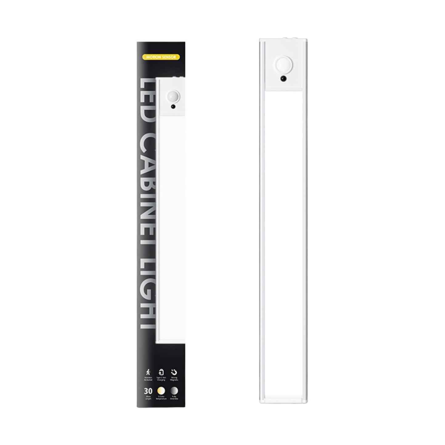 Barra LED Recargable con Sensor de Movimiento y Control | 40cm